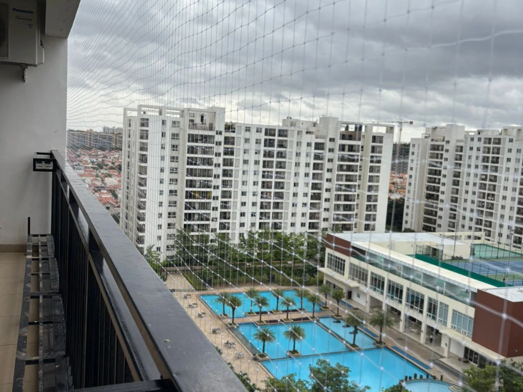 Reliable balcony safety net installation in Rangareddy services for residential and commercial properties offering long-lasting protection.