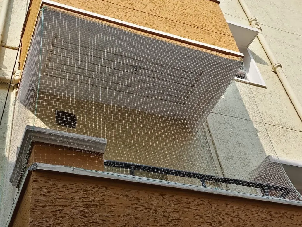 Affordable pigeon safety nets in Kokapet balcony safety service