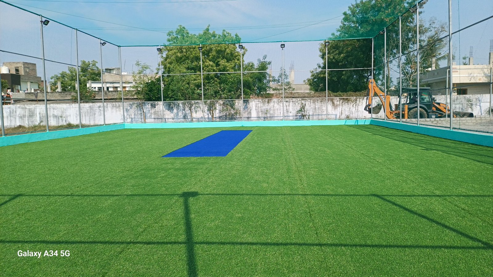 Artificial grass turf project