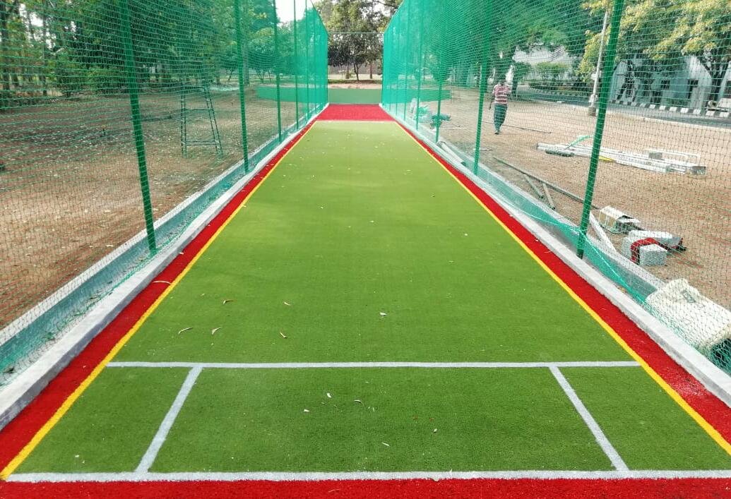 Sports safety nets in Nanded