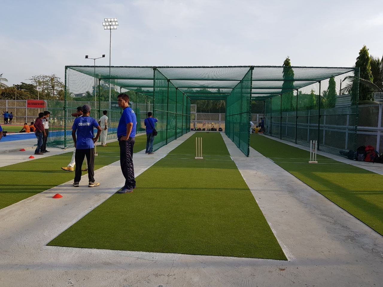 Cricket Turf Installation